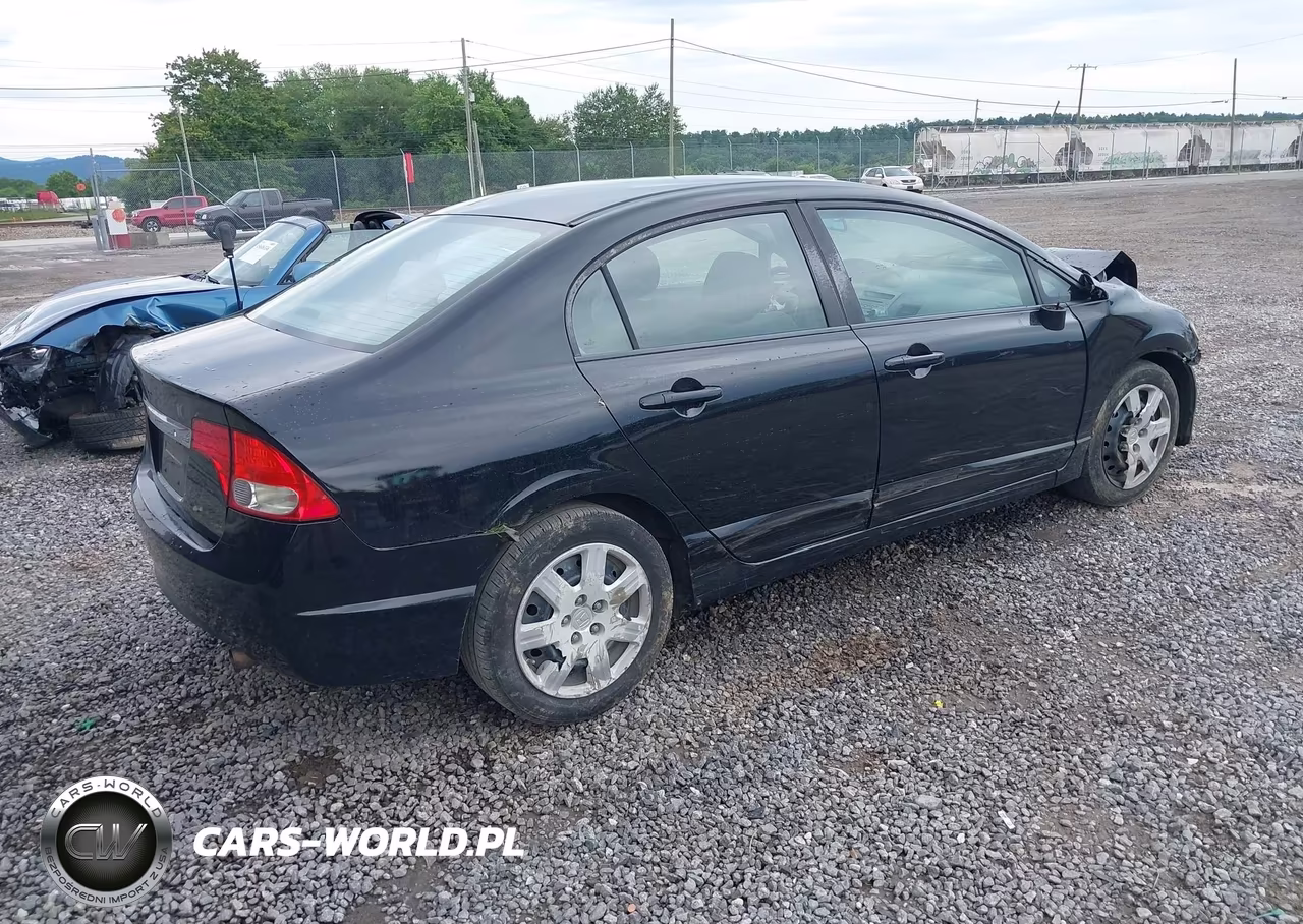 2009 Honda Civic Lx VIN:2HGFA16589H354956 - 4