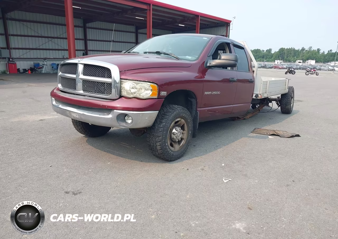 2003 Dodge Ram 2500 Slt-Laramie-St VIN:3D7KU28D63G782567 - 2
