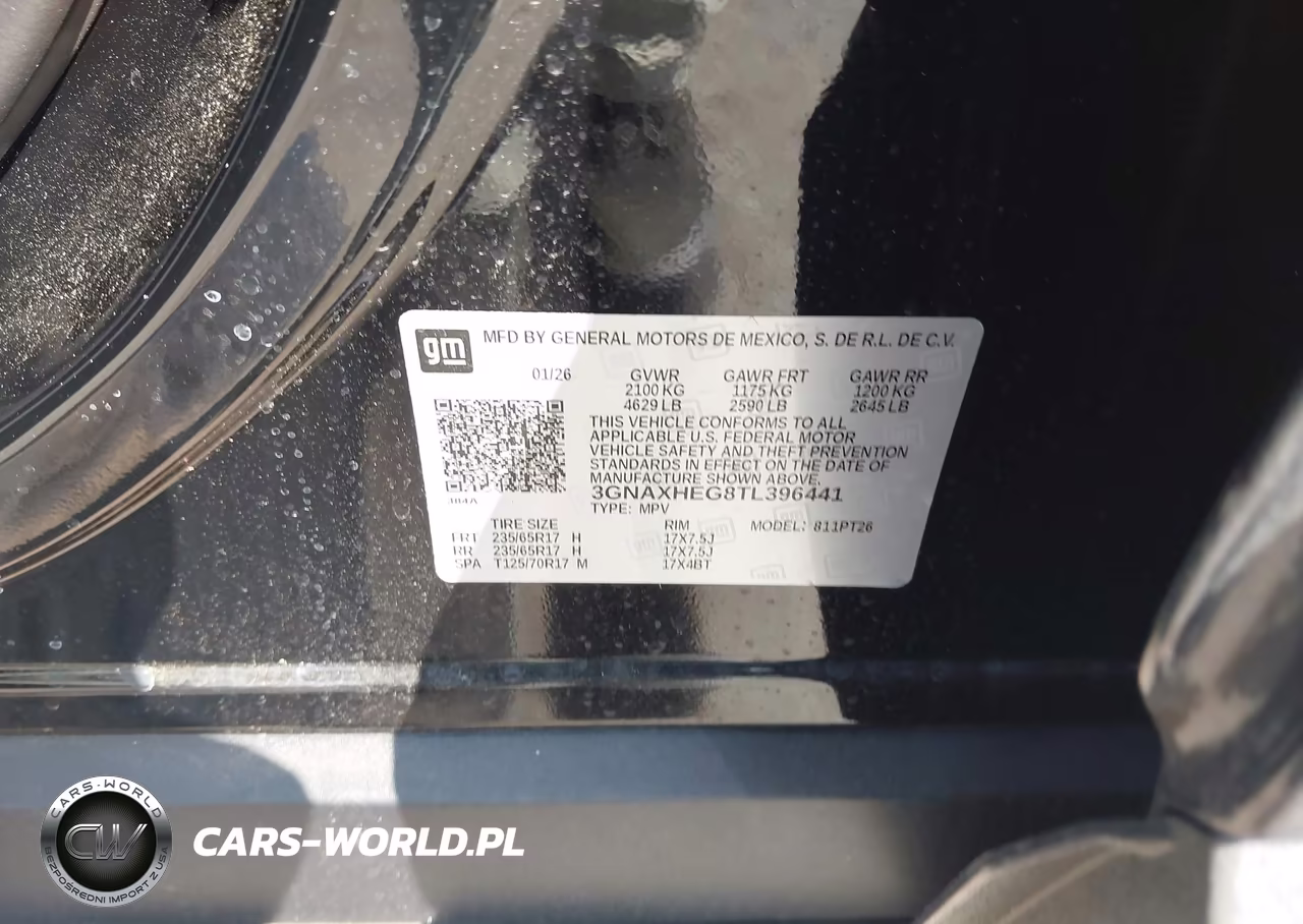 2026 Chevrolet Equinox Fwd Lt VIN:3GNAXHEG8TL396441 - 9