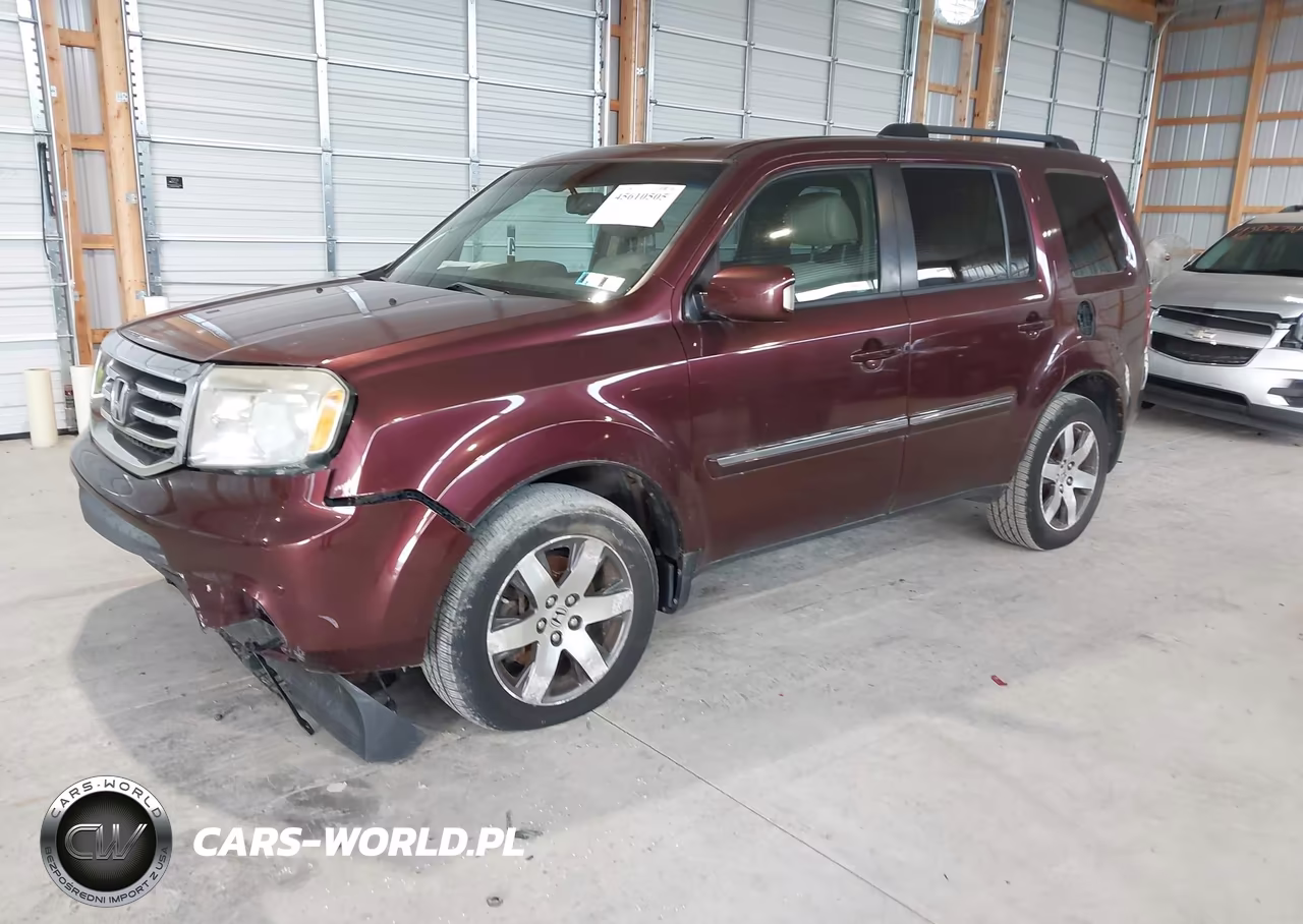 2012 Honda Pilot Touring VIN:5FNYF4H90CB041598 - 2