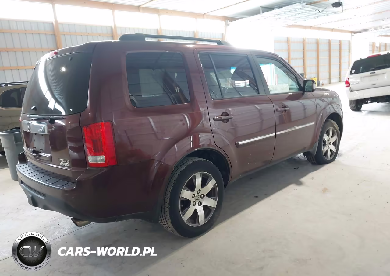2012 Honda Pilot Touring VIN:5FNYF4H90CB041598 - 4