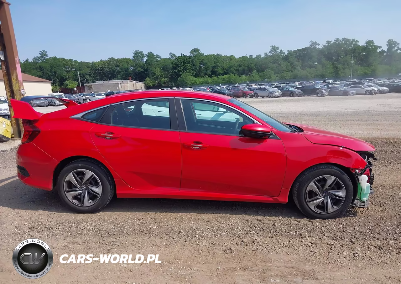 2020 Honda Civic Lx VIN:2HGFC2F69LH592928 - 13