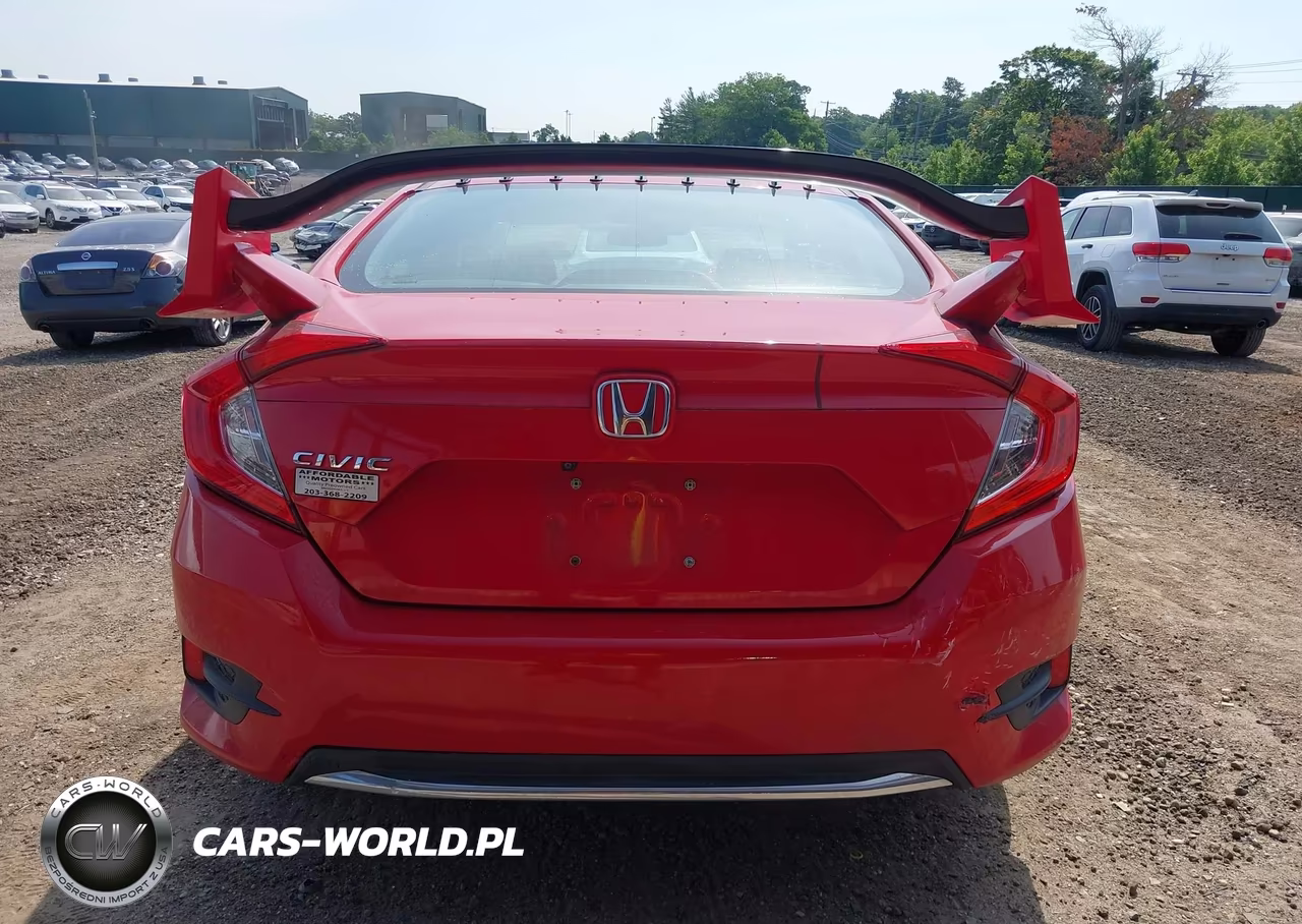 2020 Honda Civic Lx VIN:2HGFC2F69LH592928 - 16