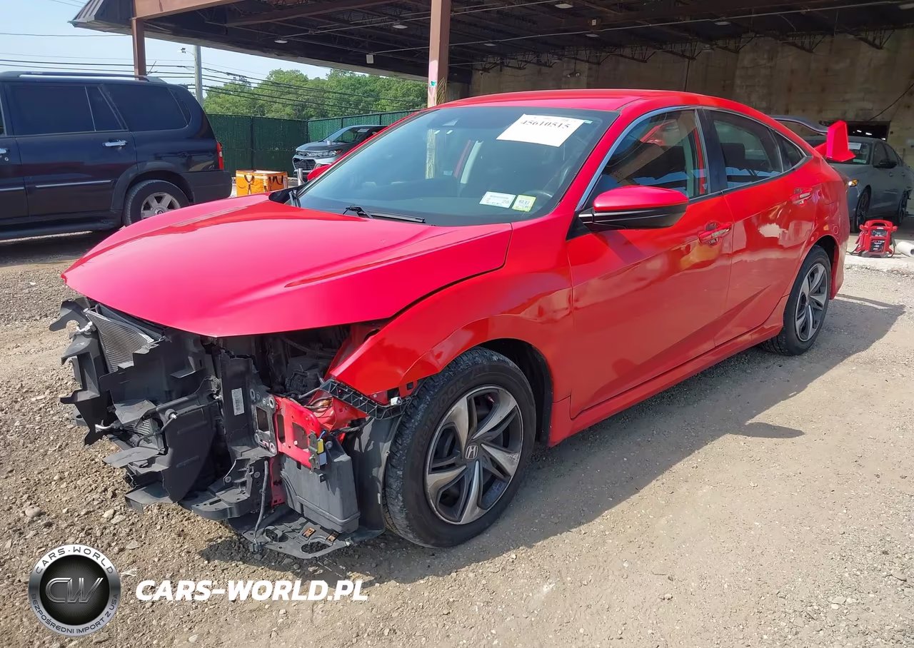 2020 Honda Civic Lx VIN:2HGFC2F69LH592928 - 2