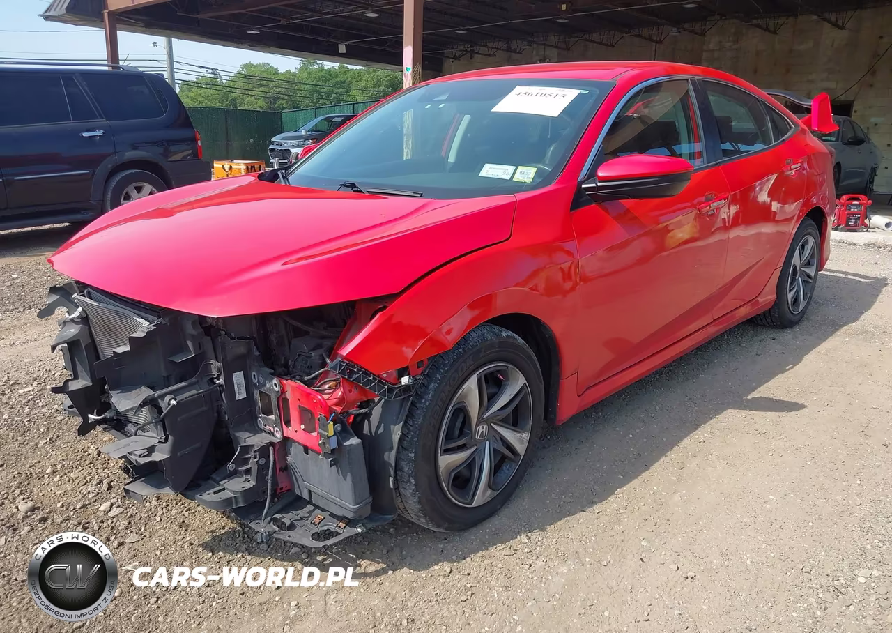 2020 Honda Civic Lx VIN:2HGFC2F69LH592928 - 6