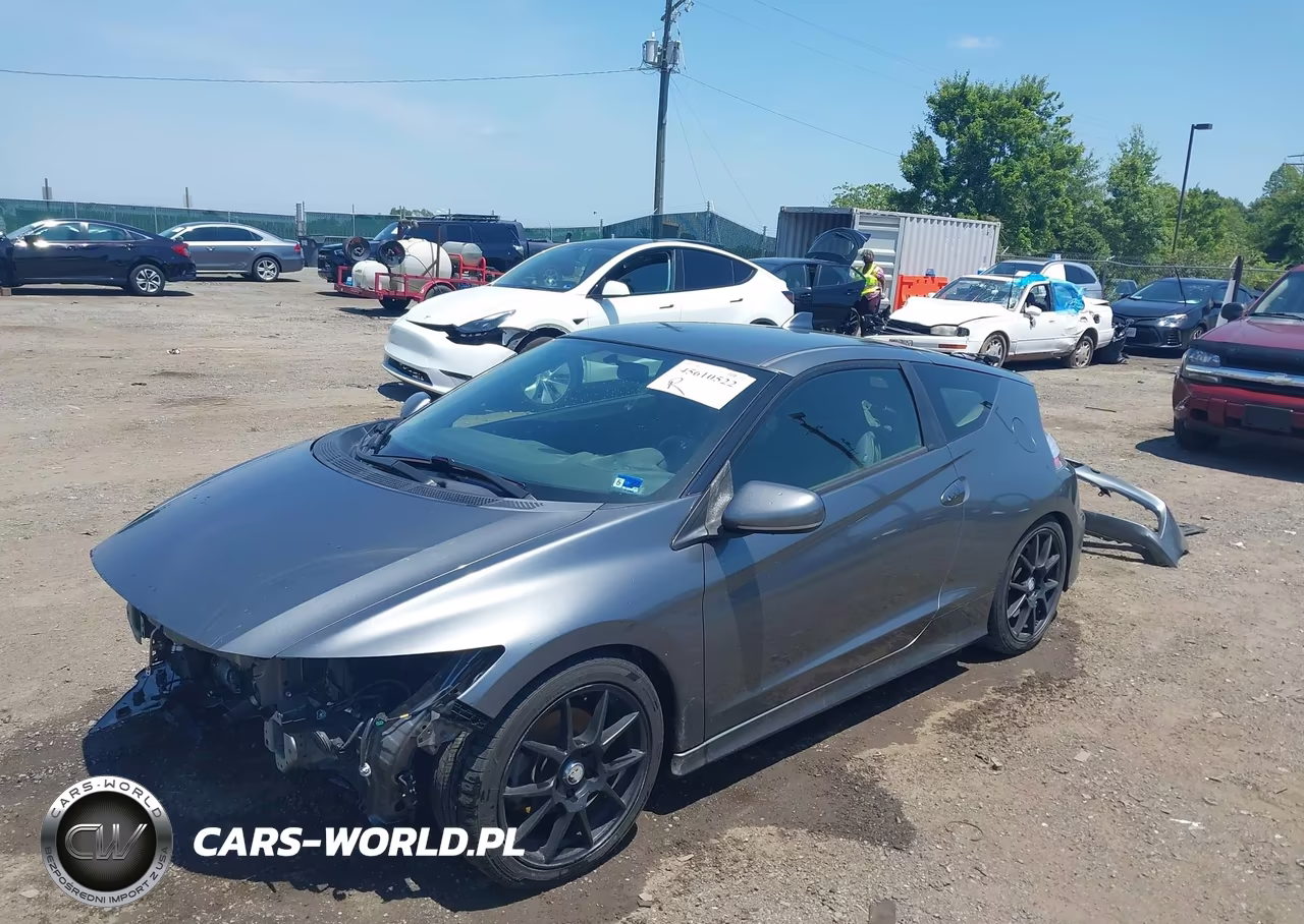 2016 Honda Cr-Z Lx VIN:JHMZF1C47GS001153 - 2