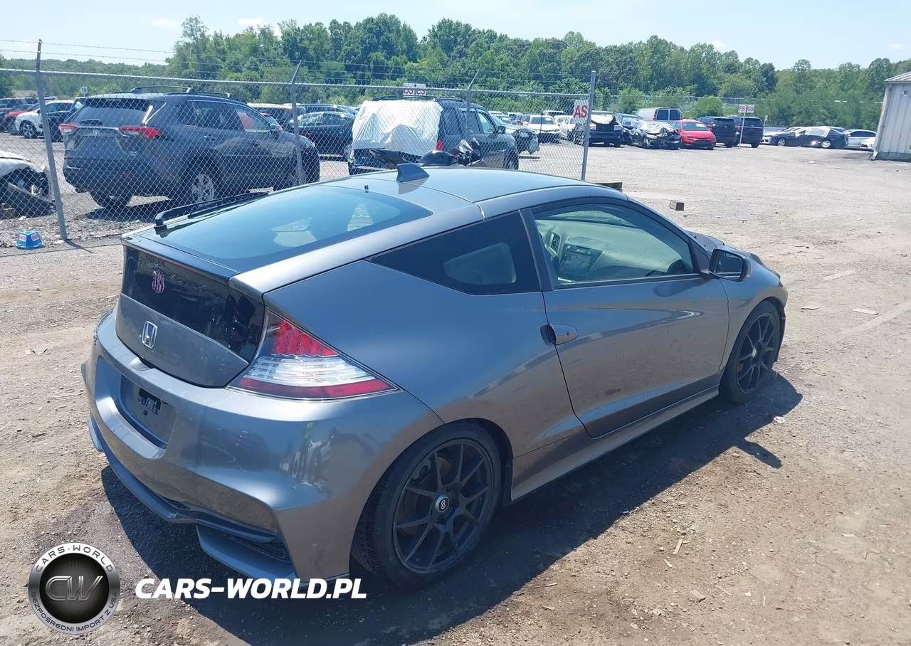 2016 Honda Cr-Z Lx VIN:JHMZF1C47GS001153 - 4