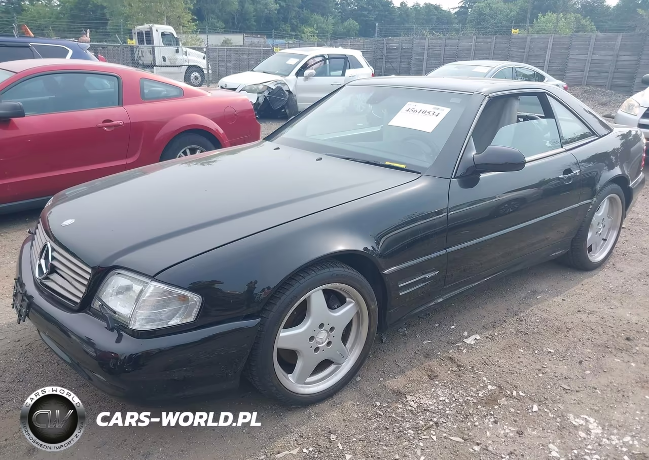 1999 Mercedes-Benz Sl 500 VIN:WDBFA68F1XF187483 - 2