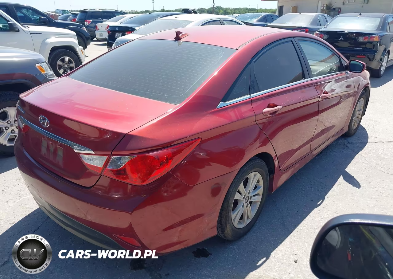 2014 Hyundai Sonata Gls VIN:5NPEB4AC4EH881151 - 4