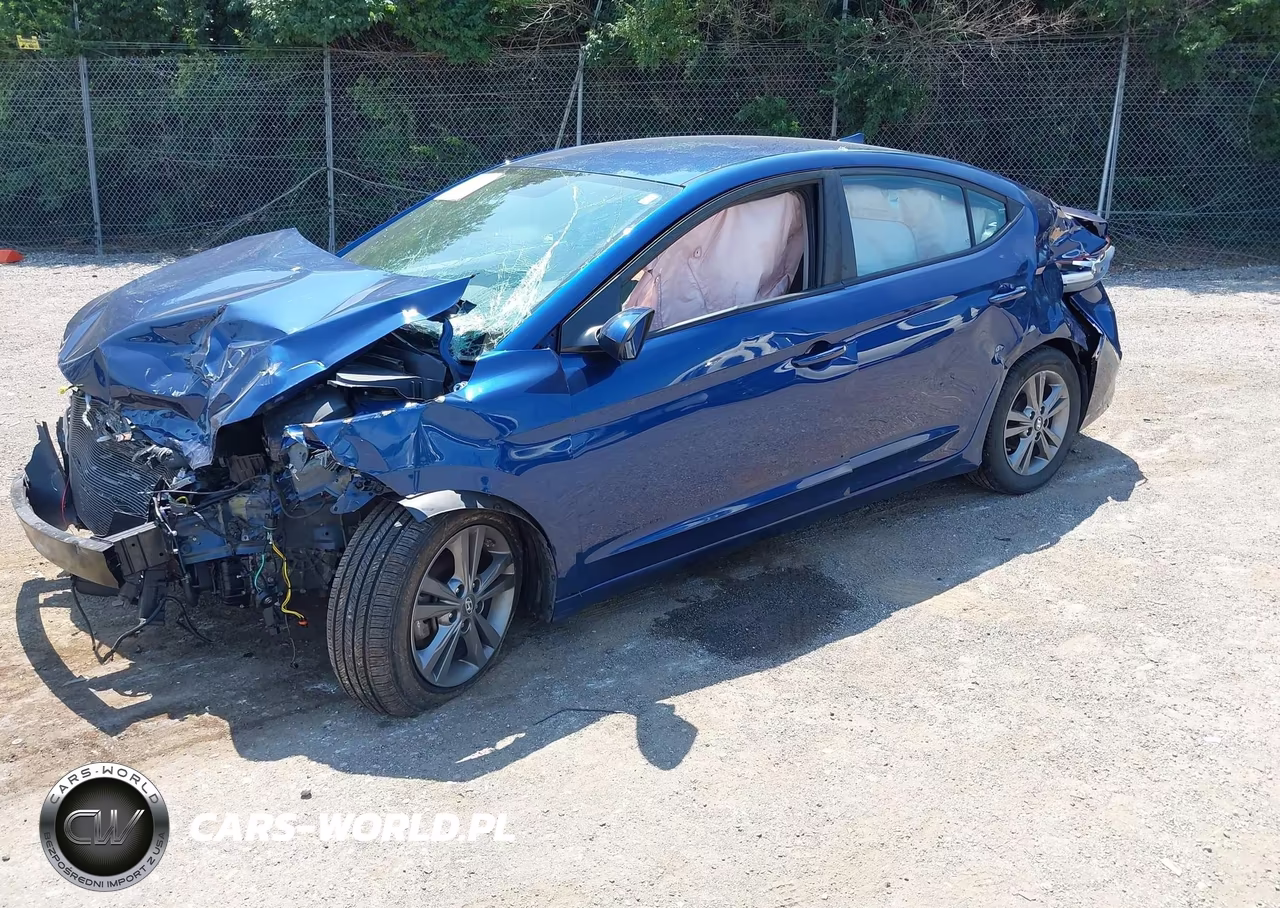 2017 Hyundai Elantra Se VIN:5NPD84LF3HH162575 - 2