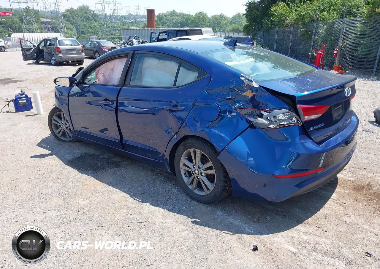 2017 Hyundai Elantra Se VIN:5NPD84LF3HH162575 - 3