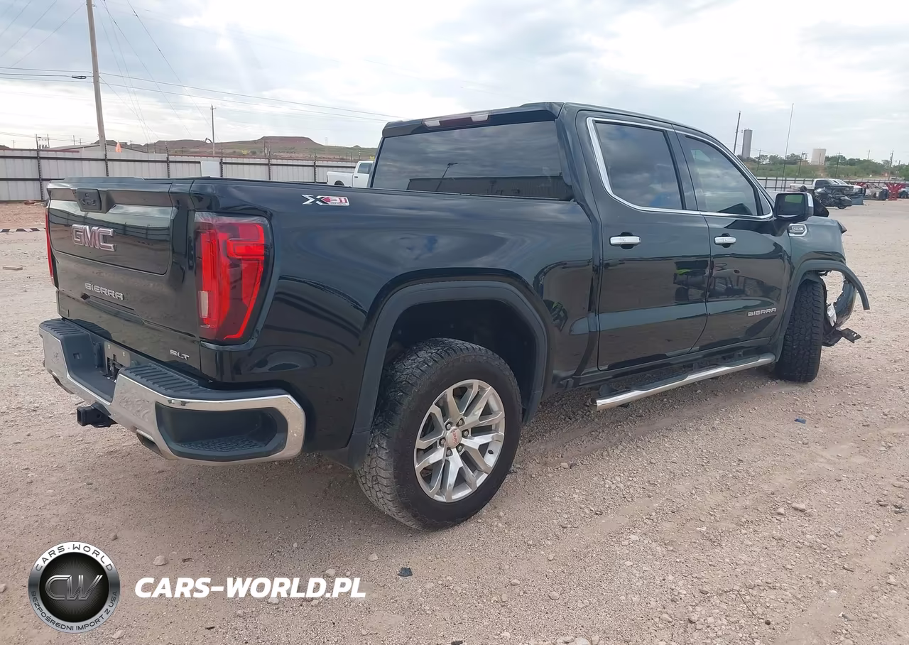 2021 GMC Sierra 1500 4Wd Short Box Slt VIN:3GTU9DED8MG444870 - 4