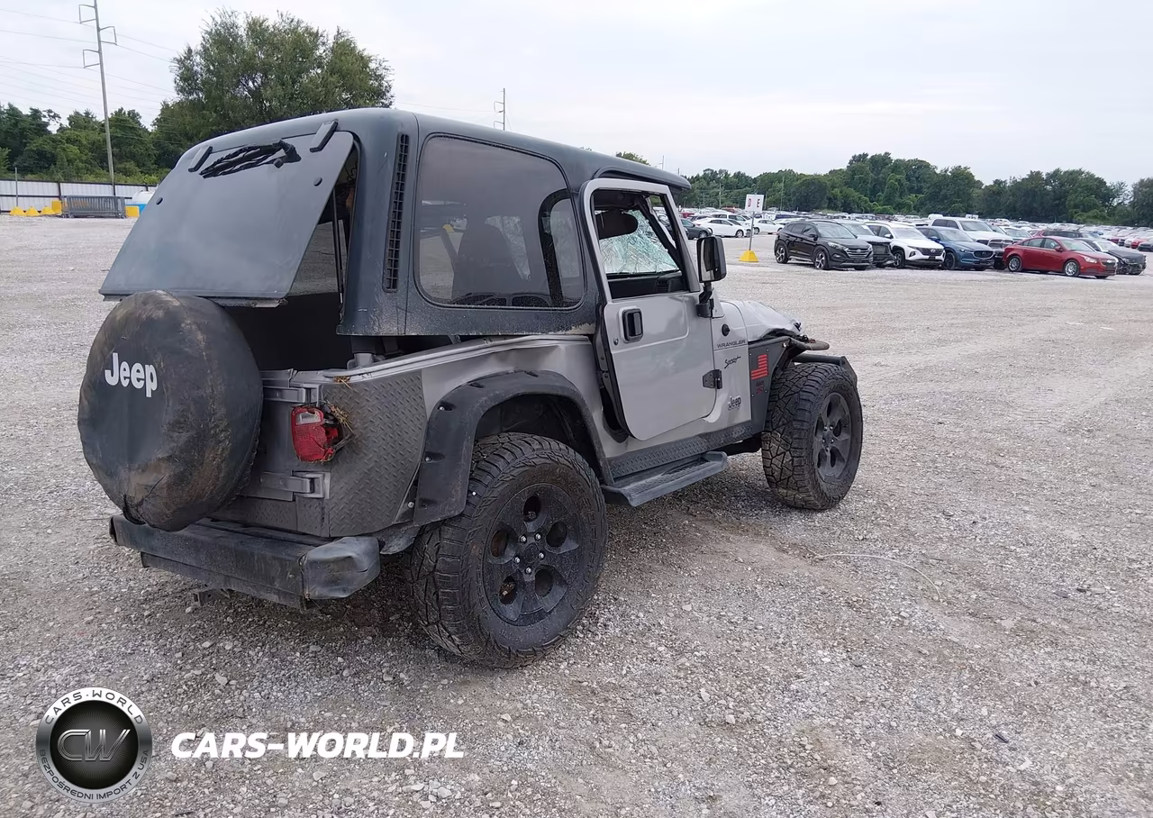 2002 Jeep Wrangler Sport VIN:1J4FA49SX2P720266 - 4