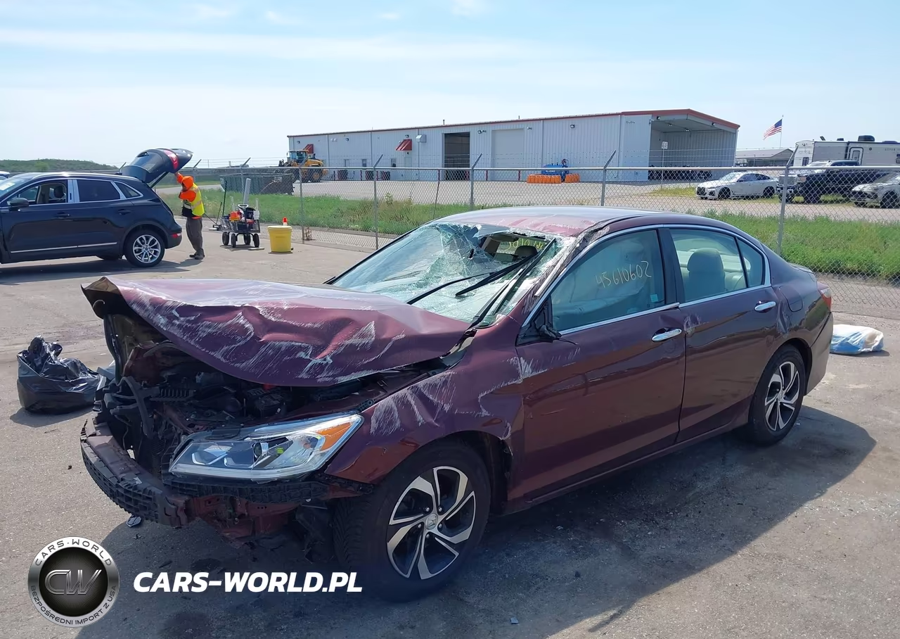 2017 Honda Accord Lx VIN:1HGCR2F37HA155345 - 2