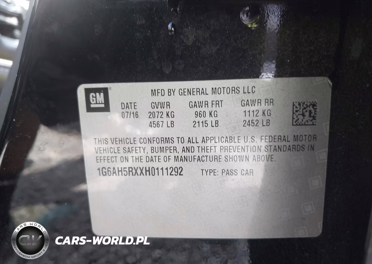 2017 Cadillac Ats Luxury VIN:1G6AH5RXXH0111292 - 9