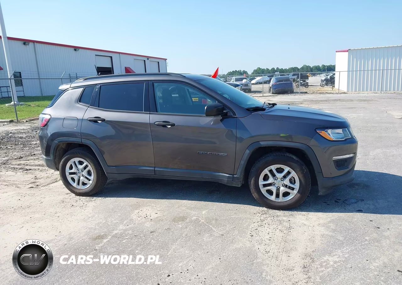 2018 Jeep Compass Sport Fwd VIN:3C4NJCABXJT271687 - 13
