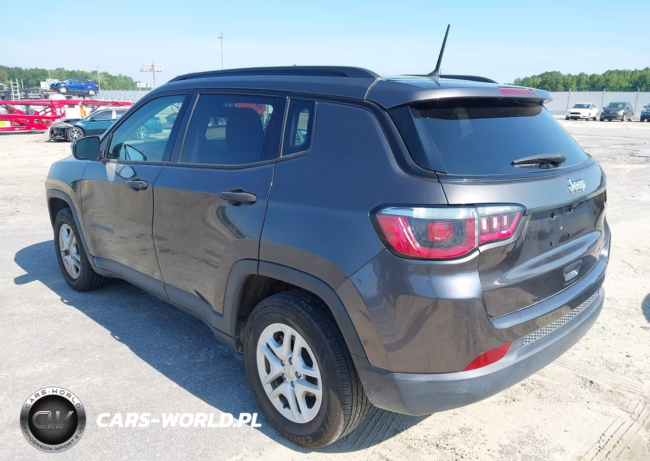 2018 Jeep Compass Sport Fwd VIN:3C4NJCABXJT271687 - 3