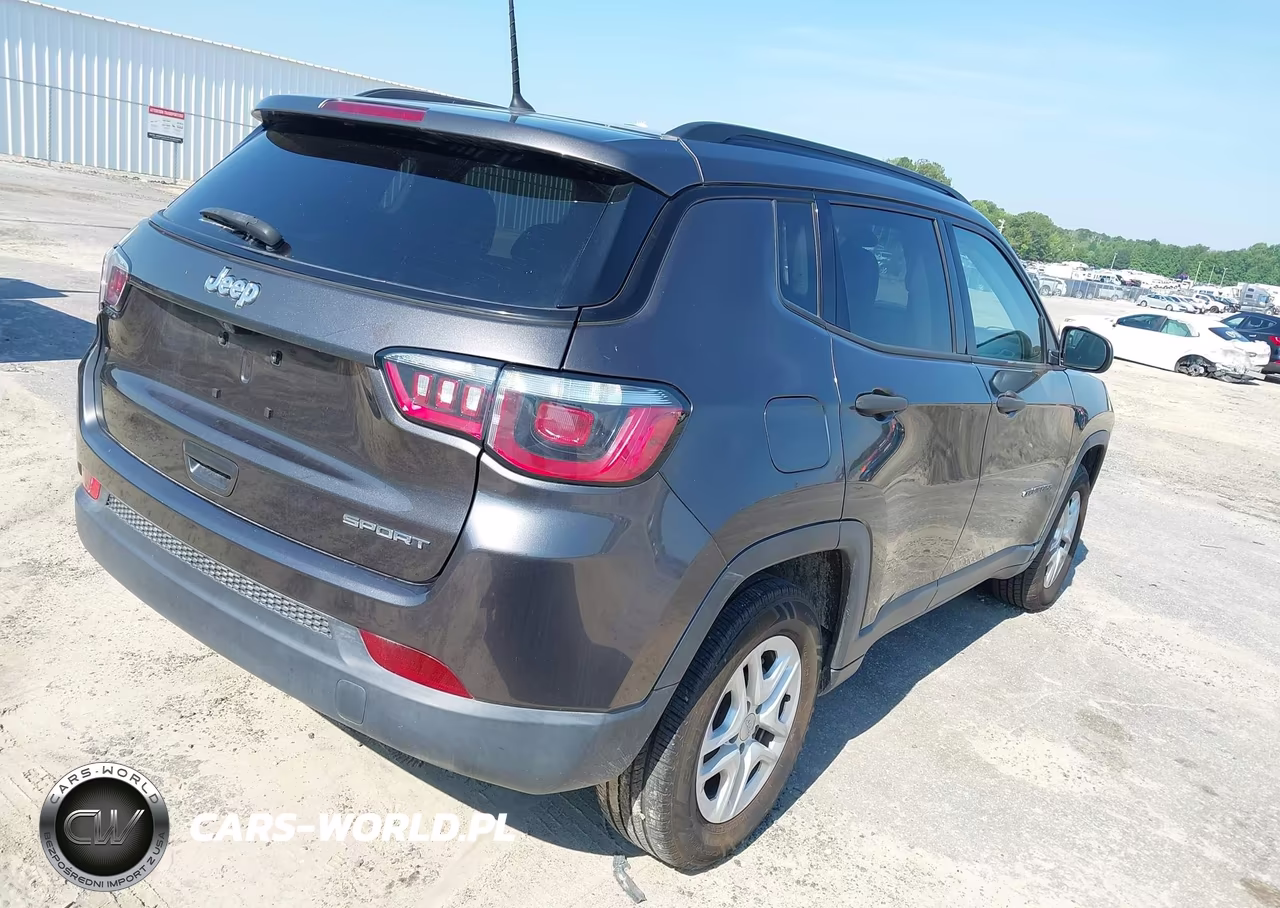 2018 Jeep Compass Sport Fwd VIN:3C4NJCABXJT271687 - 4