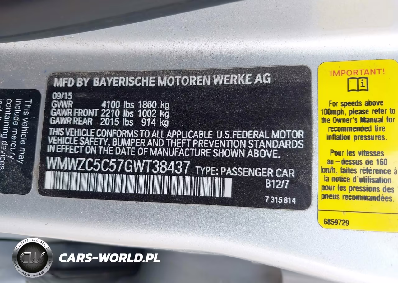 2016 Mini Countryman Cooper S VIN:WMWZC5C57GWT38437 - 9