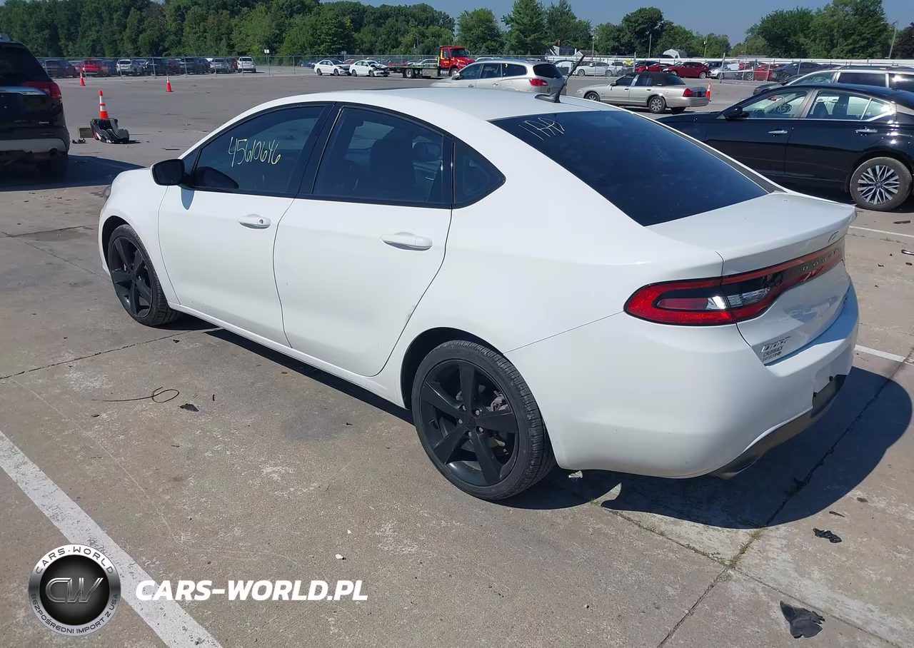 2014 Dodge Dart Sxt VIN:1C3CDFBB6ED903244 - 3