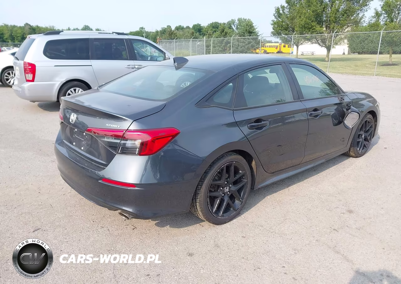 2024 Honda Civic Sport VIN:2HGFE2F54RH533621 - 4