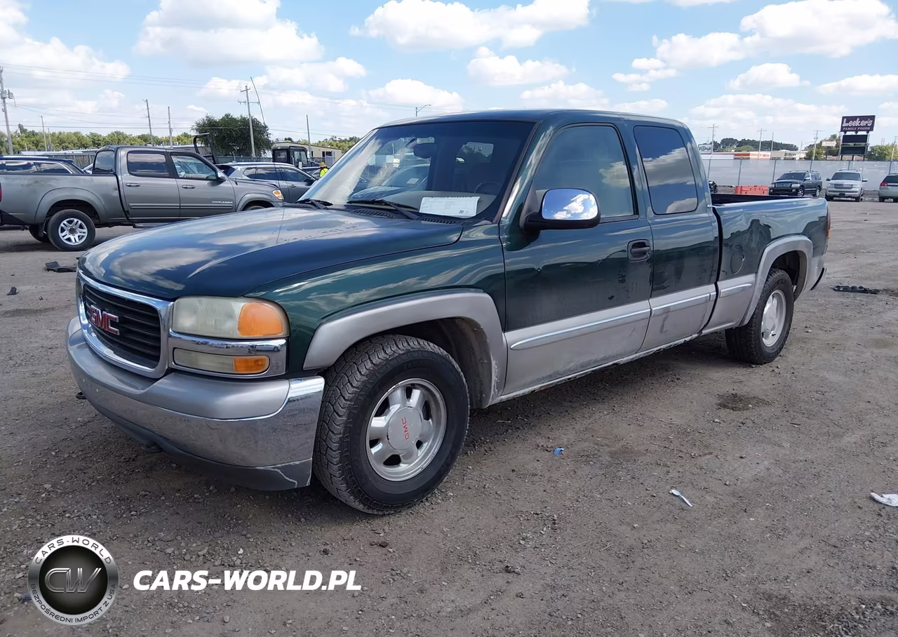 2002 GMC Sierra 1500 Sle VIN:2GTEC19T121166003 - 2