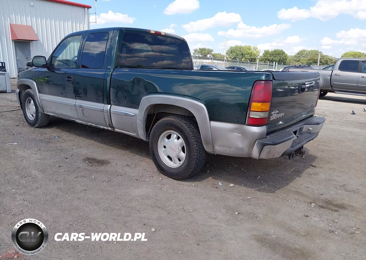2002 GMC Sierra 1500 Sle VIN:2GTEC19T121166003 - 3