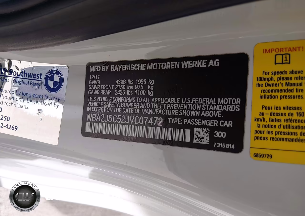 2018 BMW M240I VIN:WBA2J5C52JVC07472 - 9