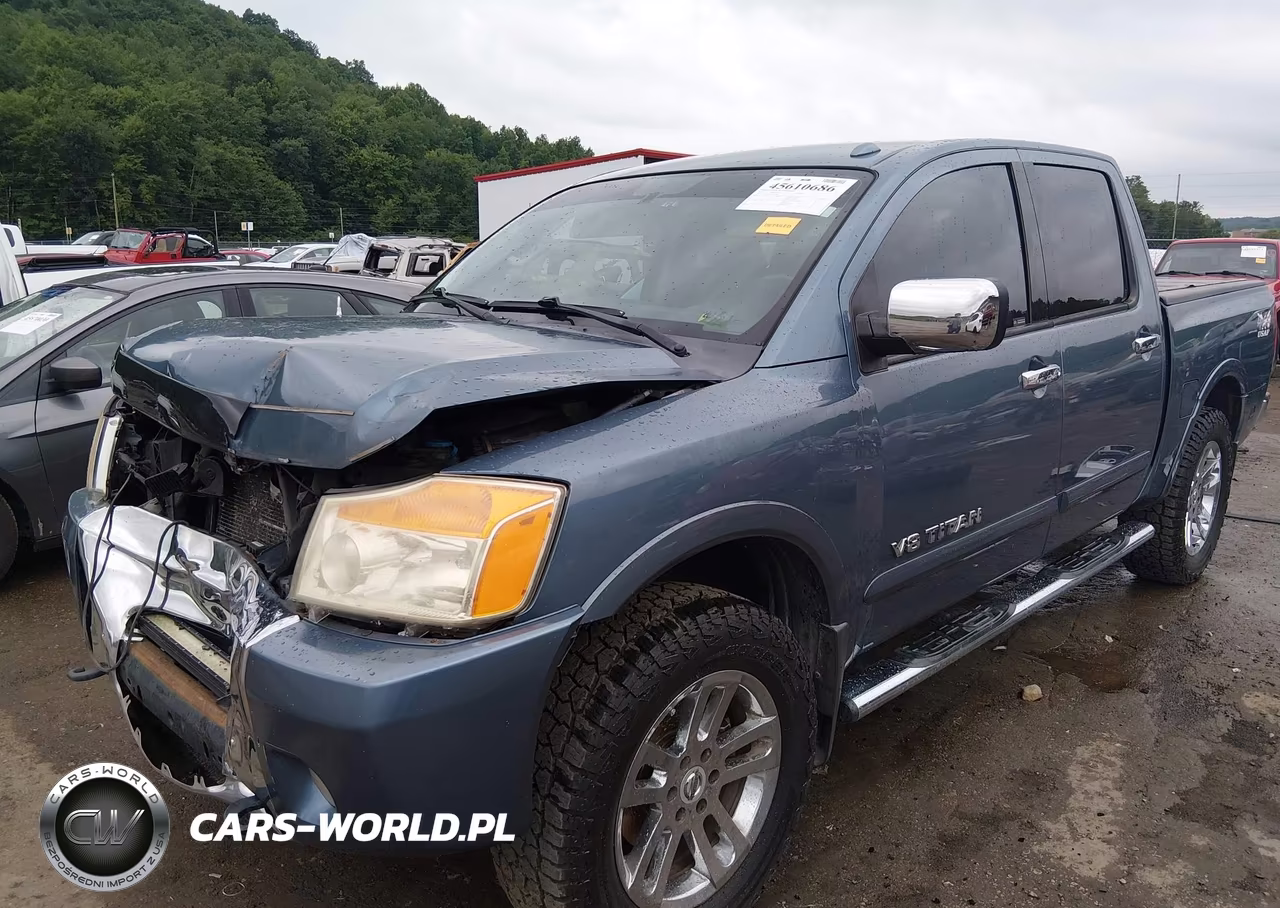 2012 Nissan Titan Sl VIN:1N6AA0EC1CN311820 - 2