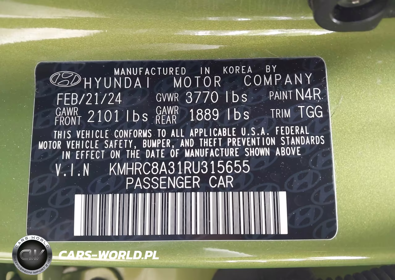 2024 Hyundai Venue Sel VIN:KMHRC8A31RU315655 - 9