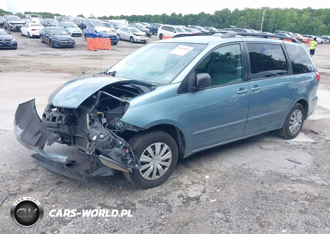 2007 Toyota Sienna Le VIN:5TDZK23C17S073727 - 2