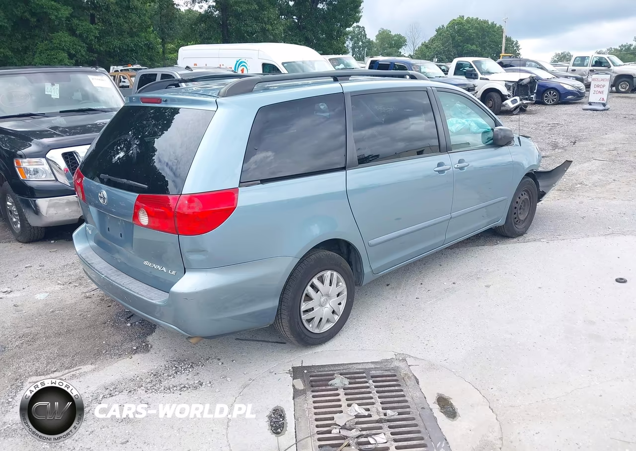 2007 Toyota Sienna Le VIN:5TDZK23C17S073727 - 4