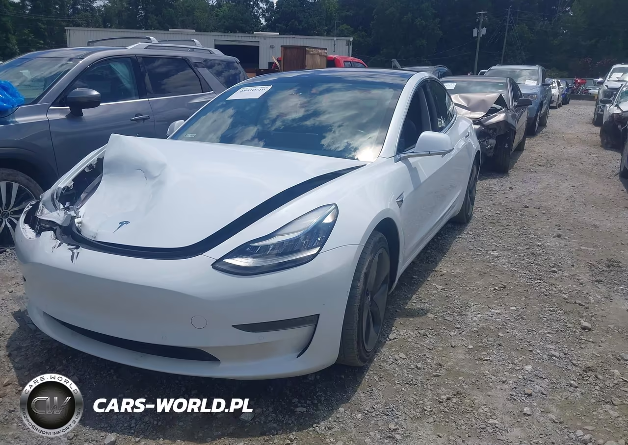 2018 Tesla Model 3 Long Range-Mid Range VIN:5YJ3E1EA1JF057493 - 2