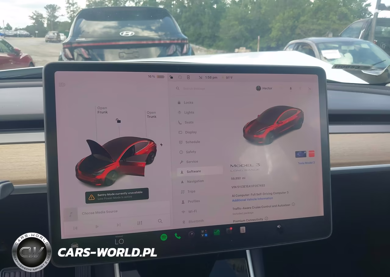 2018 Tesla Model 3 Long Range-Mid Range VIN:5YJ3E1EA1JF057493 - 7