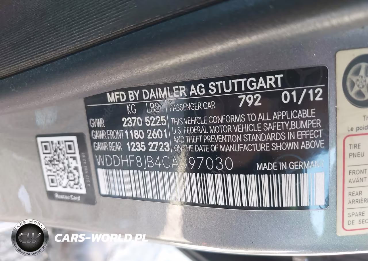 2012 Mercedes-Benz E 350 4Matic VIN:WDDHF8JB4CA597030 - 17