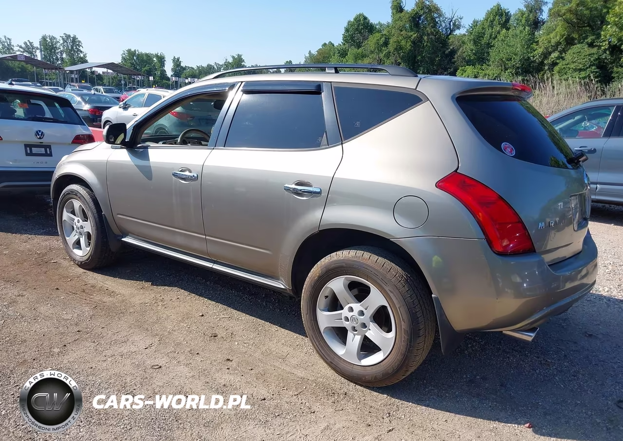 2004 Nissan Murano Sl VIN:JN8AZ08W74W341387 - 3