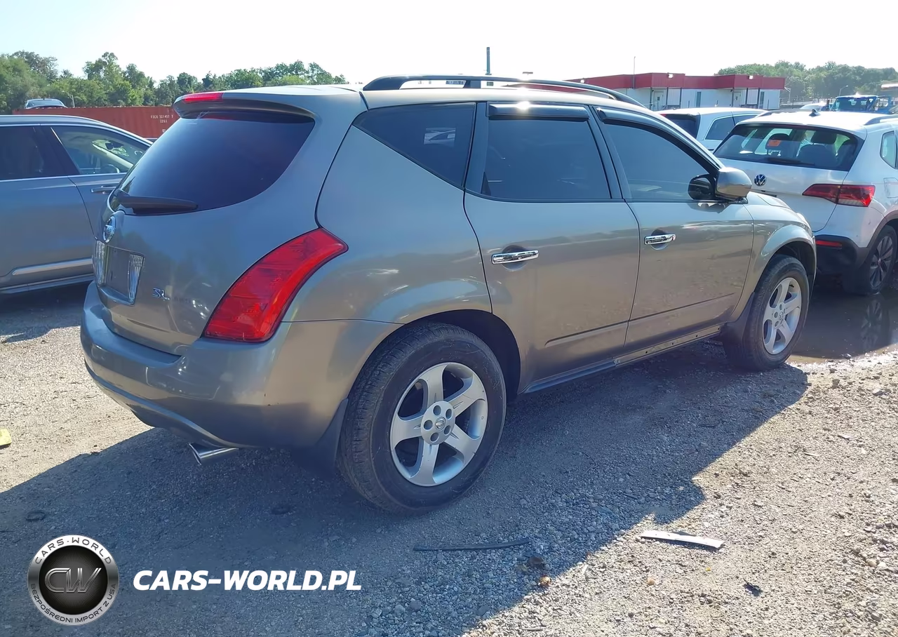 2004 Nissan Murano Sl VIN:JN8AZ08W74W341387 - 4