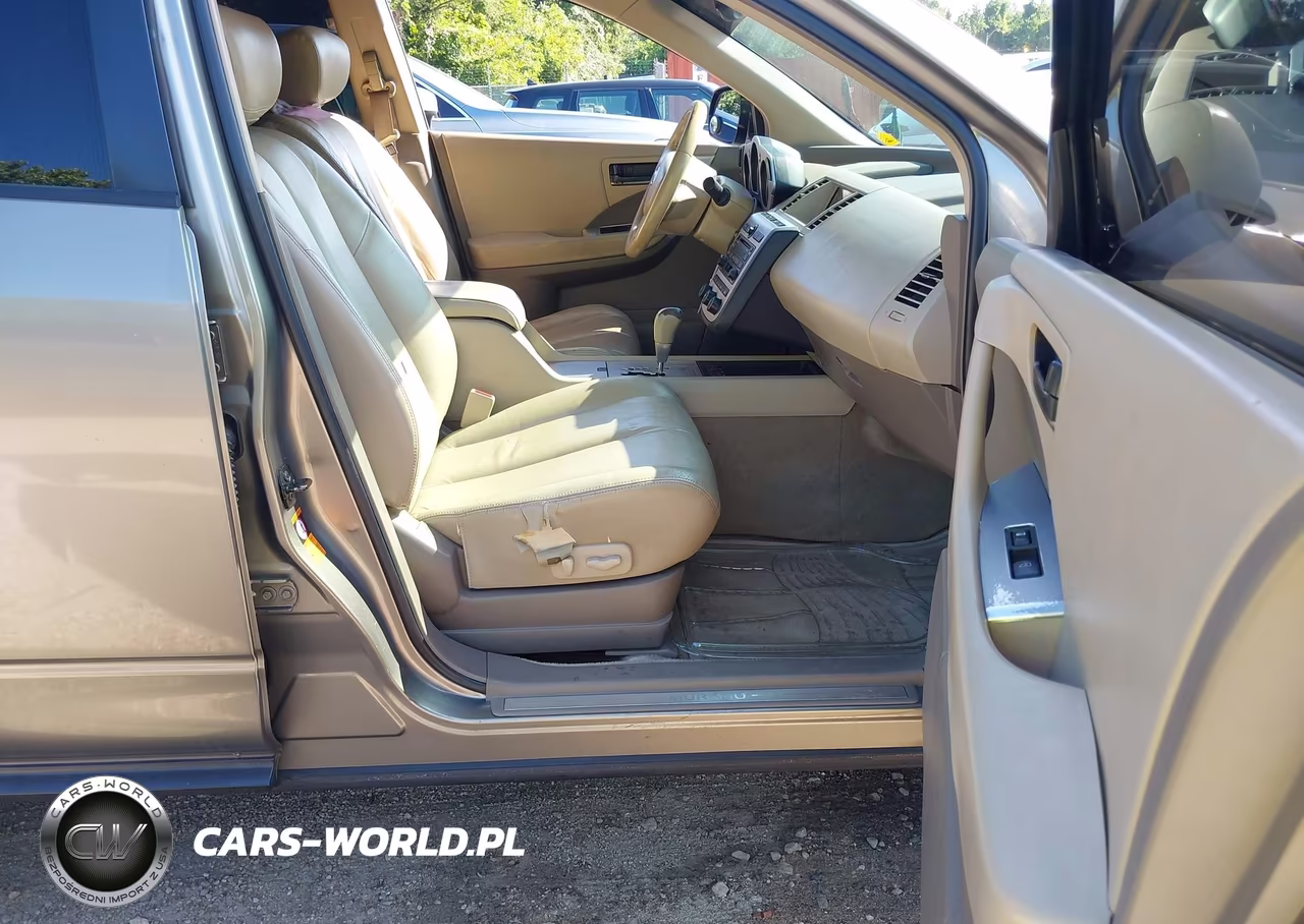 2004 Nissan Murano Sl VIN:JN8AZ08W74W341387 - 5