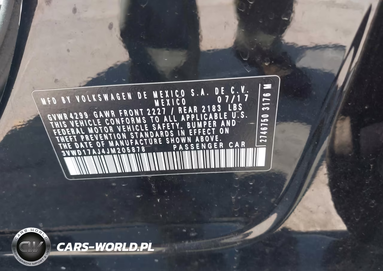 2018 Volkswagen Jetta 1.8T Se Sport VIN:3VWD17AJ4JM205878 - 9
