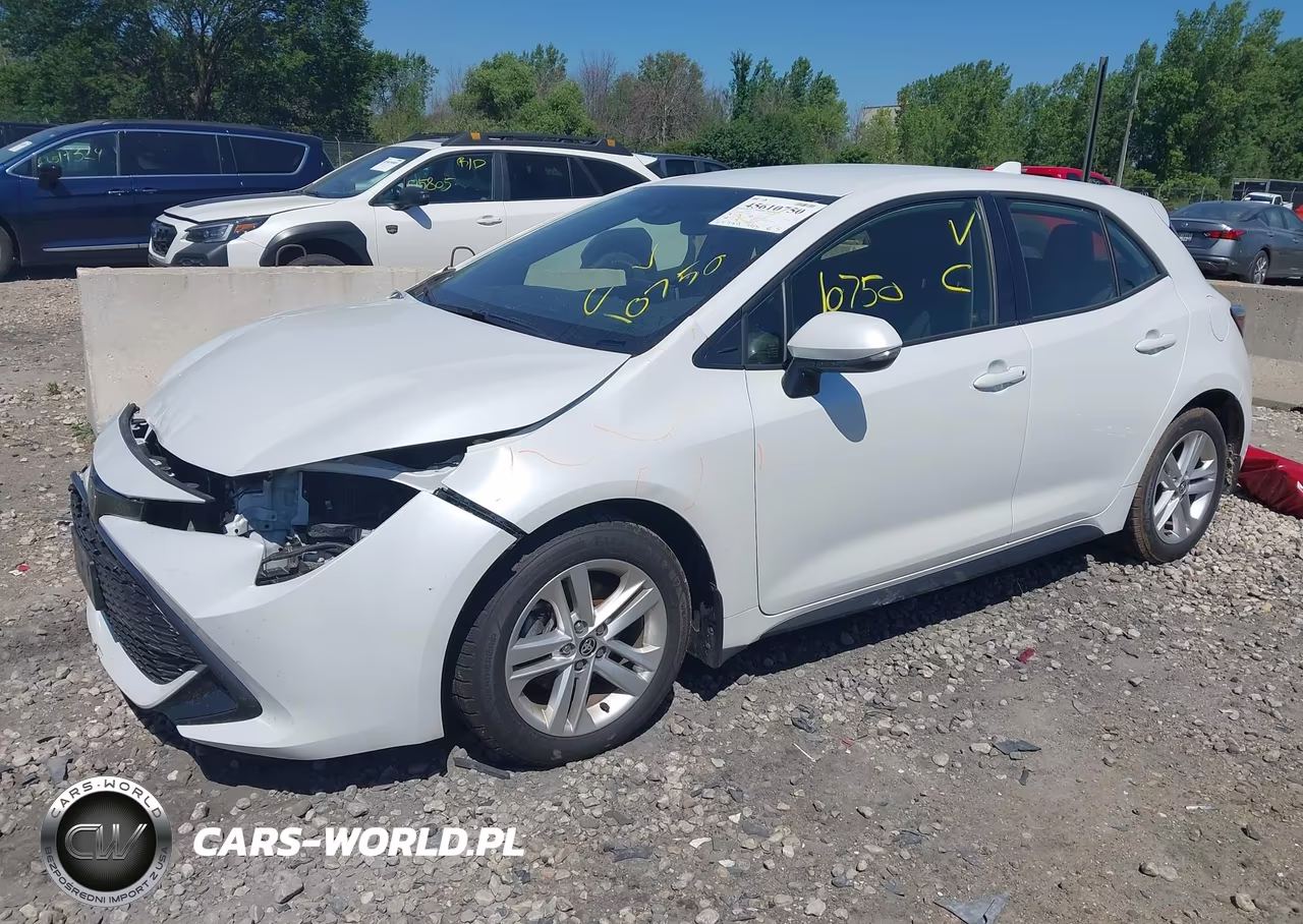 2021 Toyota Corolla Se VIN:JTND4MBE8M3144529 - 2