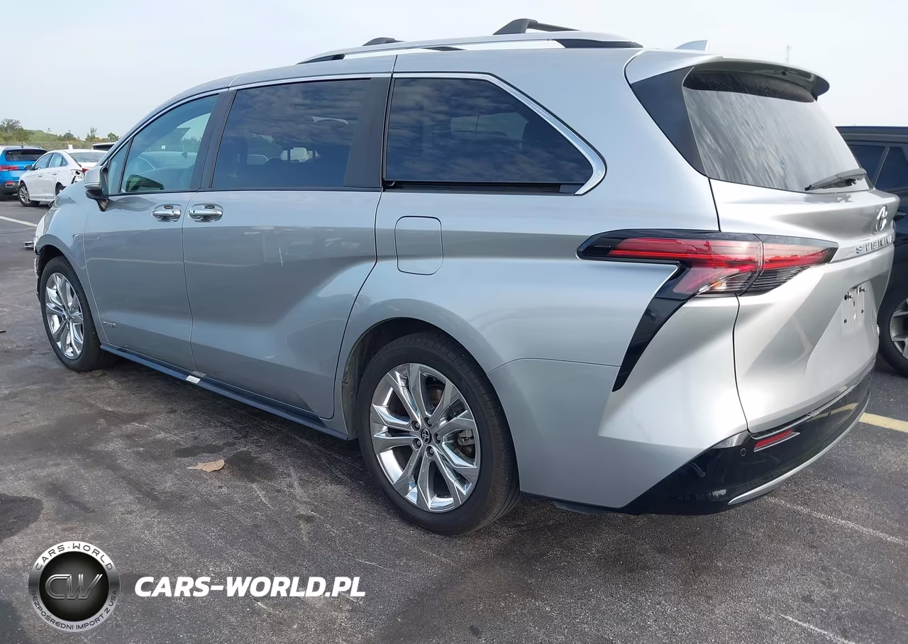 2021 Toyota Sienna Platinum VIN:5TDERKEC6MS017611 - 3