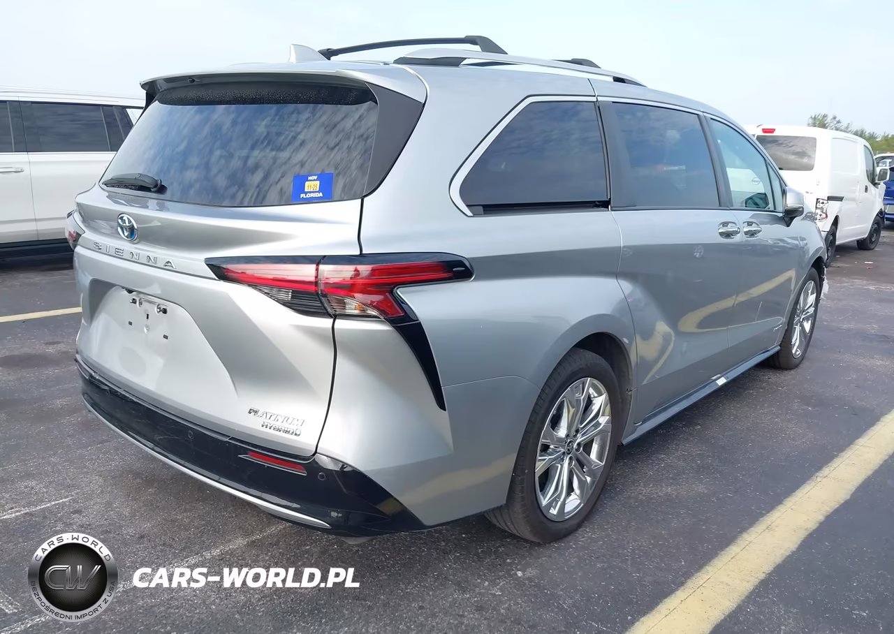 2021 Toyota Sienna Platinum VIN:5TDERKEC6MS017611 - 4
