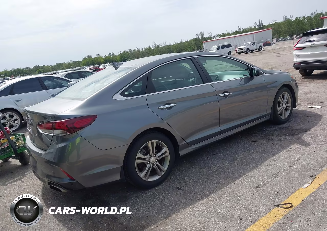 2019 Hyundai Sonata Sel VIN:5NPE34AF2KH769838 - 4