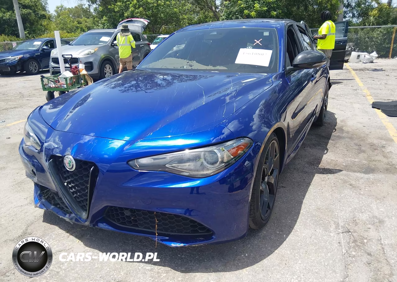 2020 Alfa Romeo Giulia Rwd VIN:ZARFAMAN7L7635047 - 2