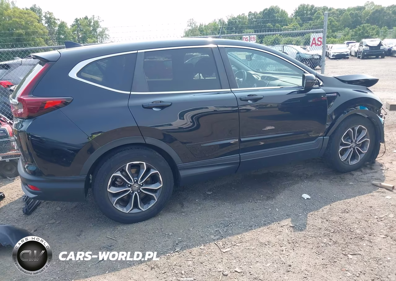 2021 Honda Cr-V Hybrid Ex-L VIN:7FART6H80ME016805 - 4