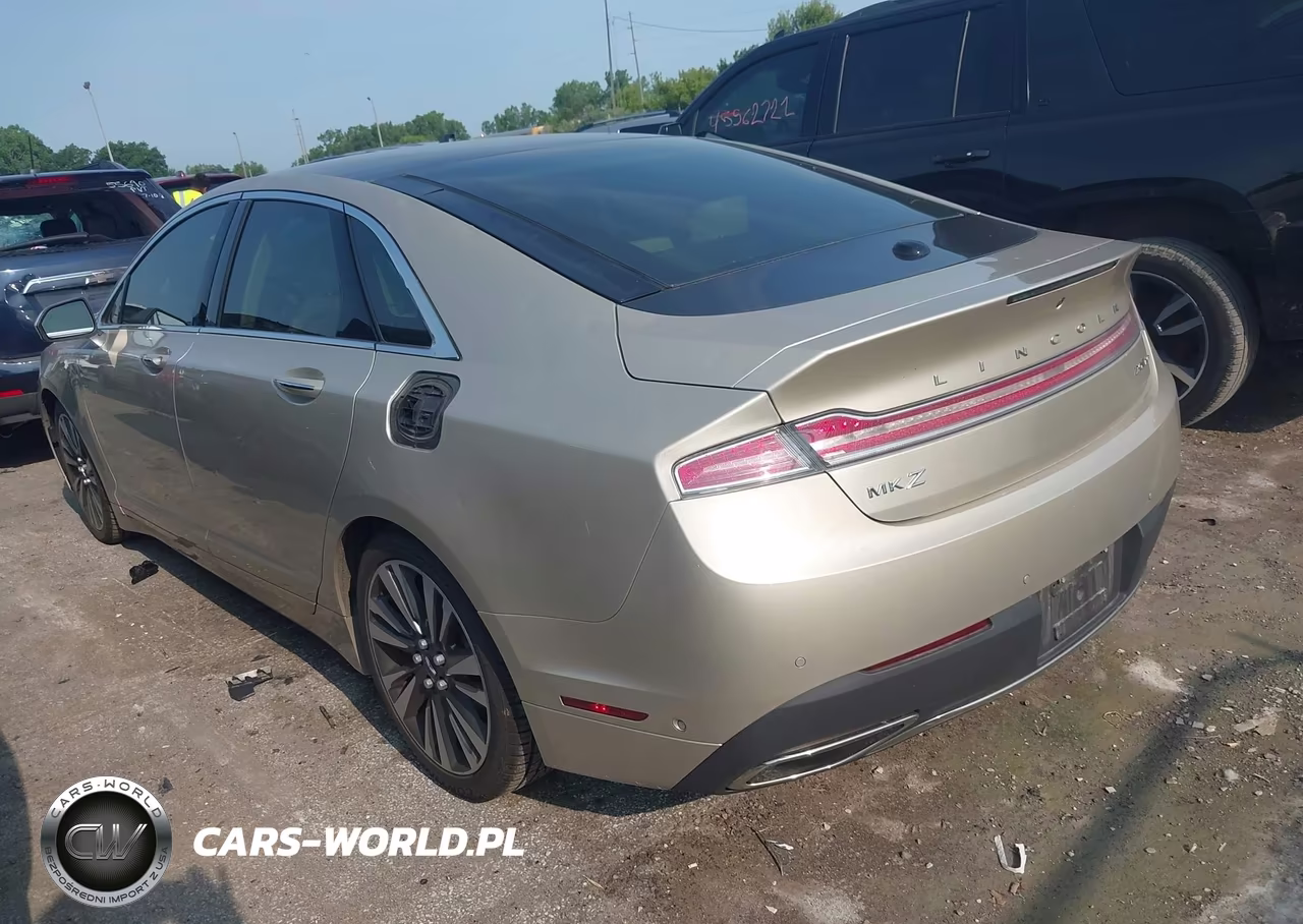 2017 Lincoln Mkz Reserve VIN:3LN6L5F90HR653455 - 3