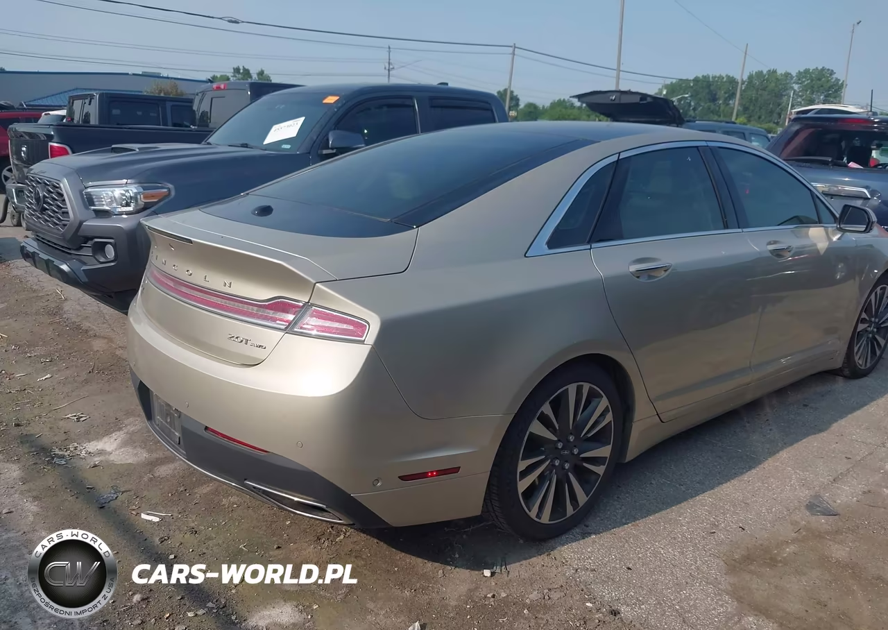 2017 Lincoln Mkz Reserve VIN:3LN6L5F90HR653455 - 4