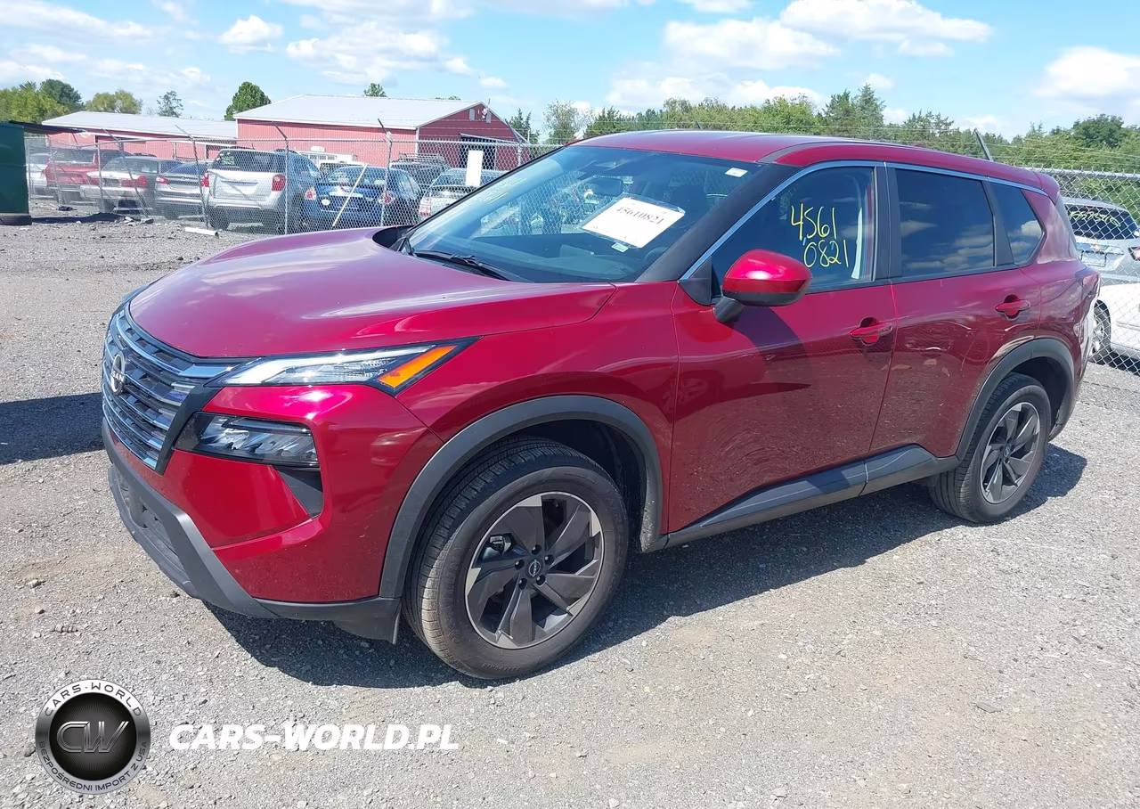 2025 Nissan Rogue Sv Fwd VIN:JN8BT3BA3SW344112 - 2