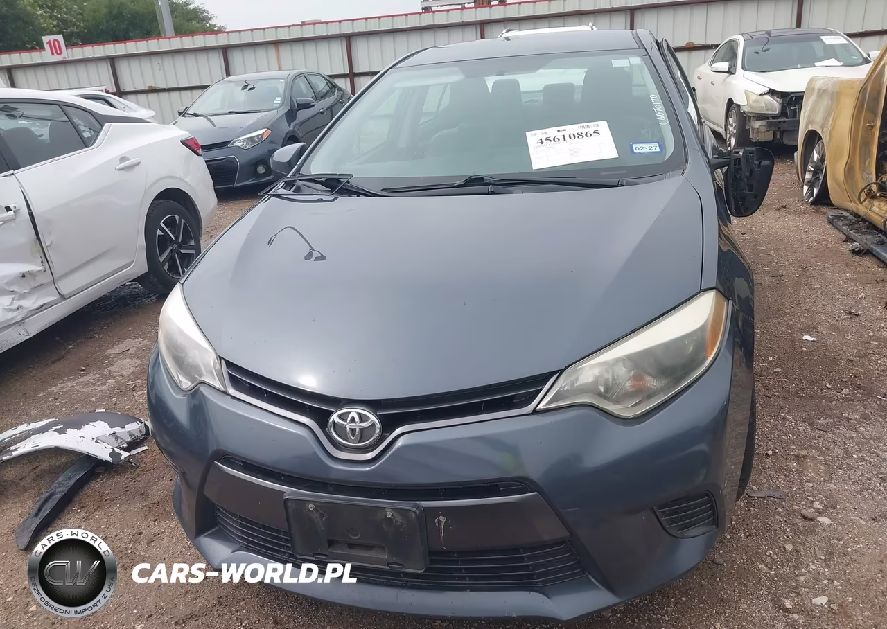 2015 Toyota Corolla Le VIN:2T1BURHE6FC371017 - 12