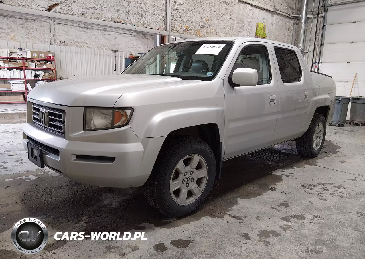 2007 Honda Ridgeline Rtl VIN:2HJYK16567H542940 - 2